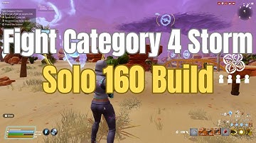 Fortnite STW | 160 Solo | Fight Category 4 Storm Build
