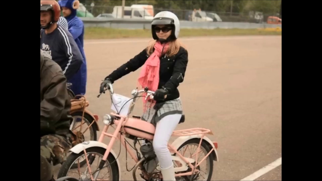 ''Riga'' Moped Girls YouTube
