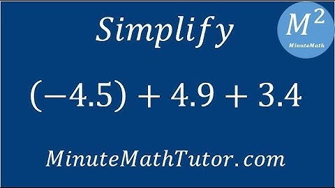 Simplify (-4.5)+4.9+3.4