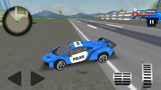 Police Robot Transformation | US Police Robot Car Game - Police Plane Transport | Android gameplay screenshot 4