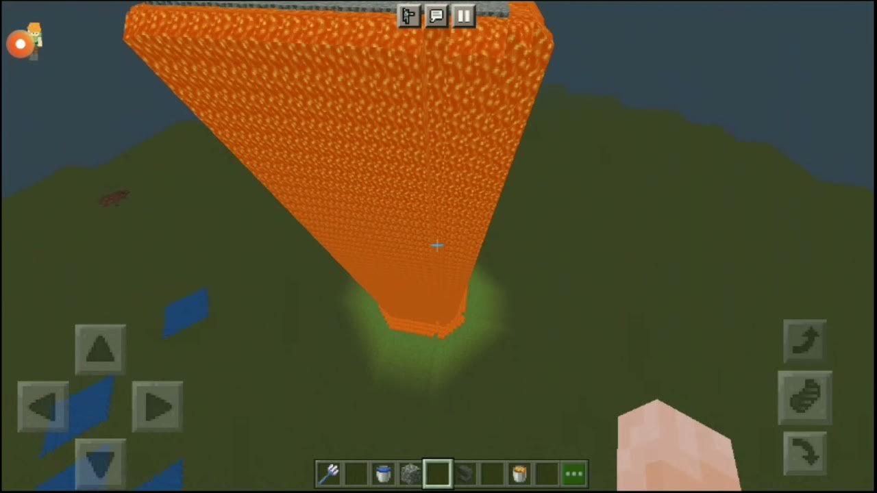 how to make a big cobblestone tower in minecraft YouTube