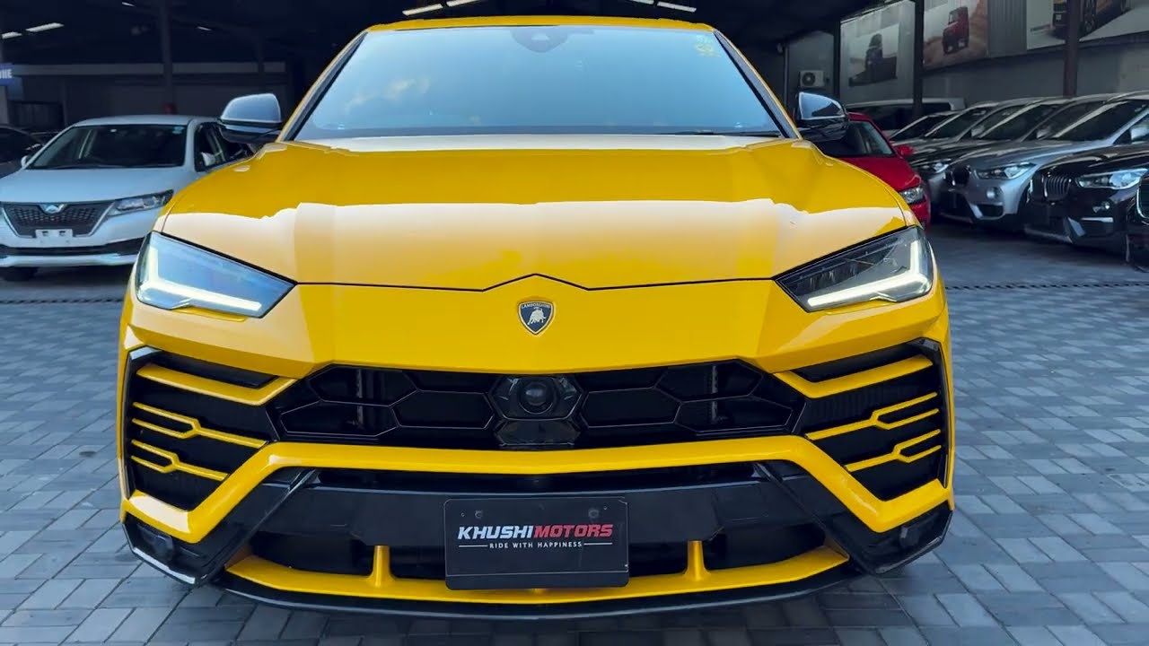 Lamborghini Urus 2020 – Giallo Auge | 4.0L Twin-Turbo V8  | Khushi Motors Kenya