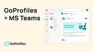 GoProfiles' Microsoft Teams Integration