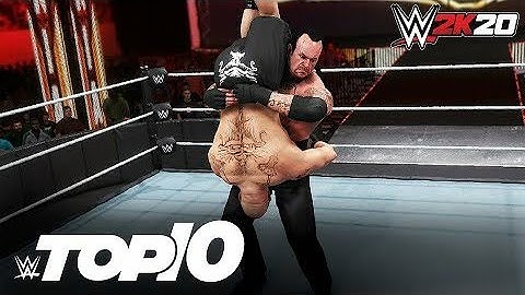 Top 50 Most realistic Move animations in WWE 2K20