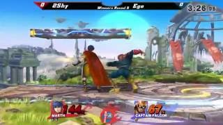 Smashfest #8 SSB4 Winners Bracket - 2Shy (Marth) vs Ego (Captain Falcon)