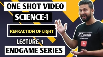 10th Science-1 One Shot Revision Video | Chapter 6 | Refraction of Light | Endgame Series |