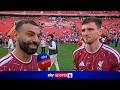 Mo Salah and Andy Robertson's EMOTIONAL final interviews at Liverpool ❤️
