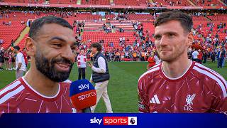 Mo Salah and Andy Robertson's EMOTIONAL final interviews at Liverpool ❤️