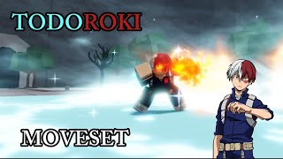 Todoroki Moveset Showcase | Tsb Skill Builder