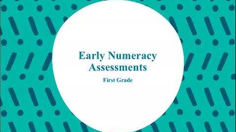 aimsweb Plus   Early Numeracy First