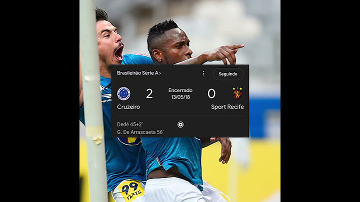 Últimos 10 confrontos entre Sport Recife X Cruzeiro