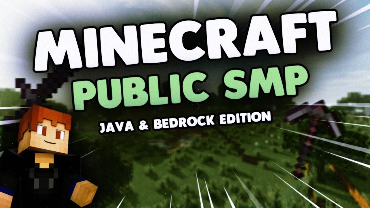 Minecraft Live Stream | Public Smp Join Now | Java + Pe Smp - YouTube