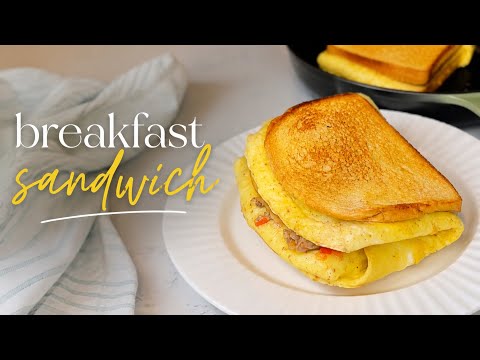 This 15 Minute Breakfast Sandwich Is So Good! | Easy Back to School Breakfast