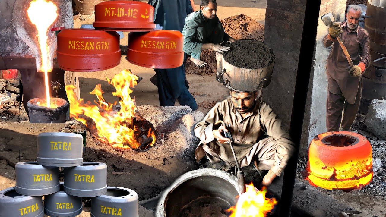 Manufacturing of a Truck Brake Drums How to Produce Brake Drum in