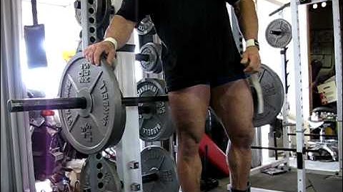 Quad Exercise - "Smith Sissy Hack Squats"