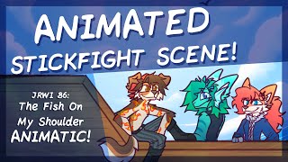 The Fish on my Shoulder Animated! | @JustRollWithIt Ep.86 SPOILERS [SMALL FLASH WARNING!]