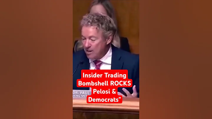 Insider Trading Bombshell ROCKS Pelosi & Democrats"