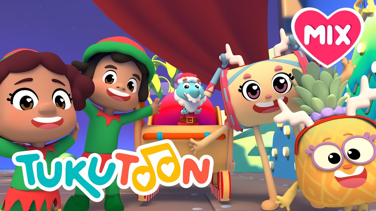 Mix 🌲Feliz Navidad  2025 | Canciones Infantiles para Cantar en Familia  🎅🏼 🎶 | TukuToon Oficial ❤️💚🥁