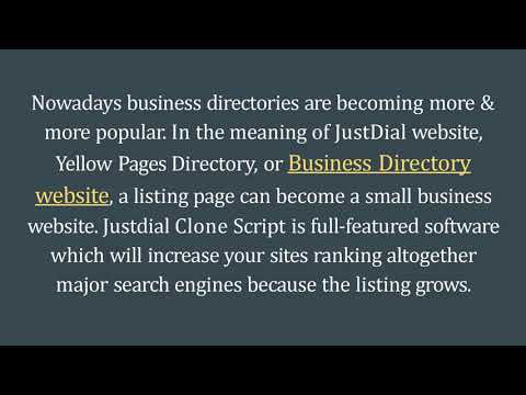 Best Advance Justdial Clone Script - ScriptStore in