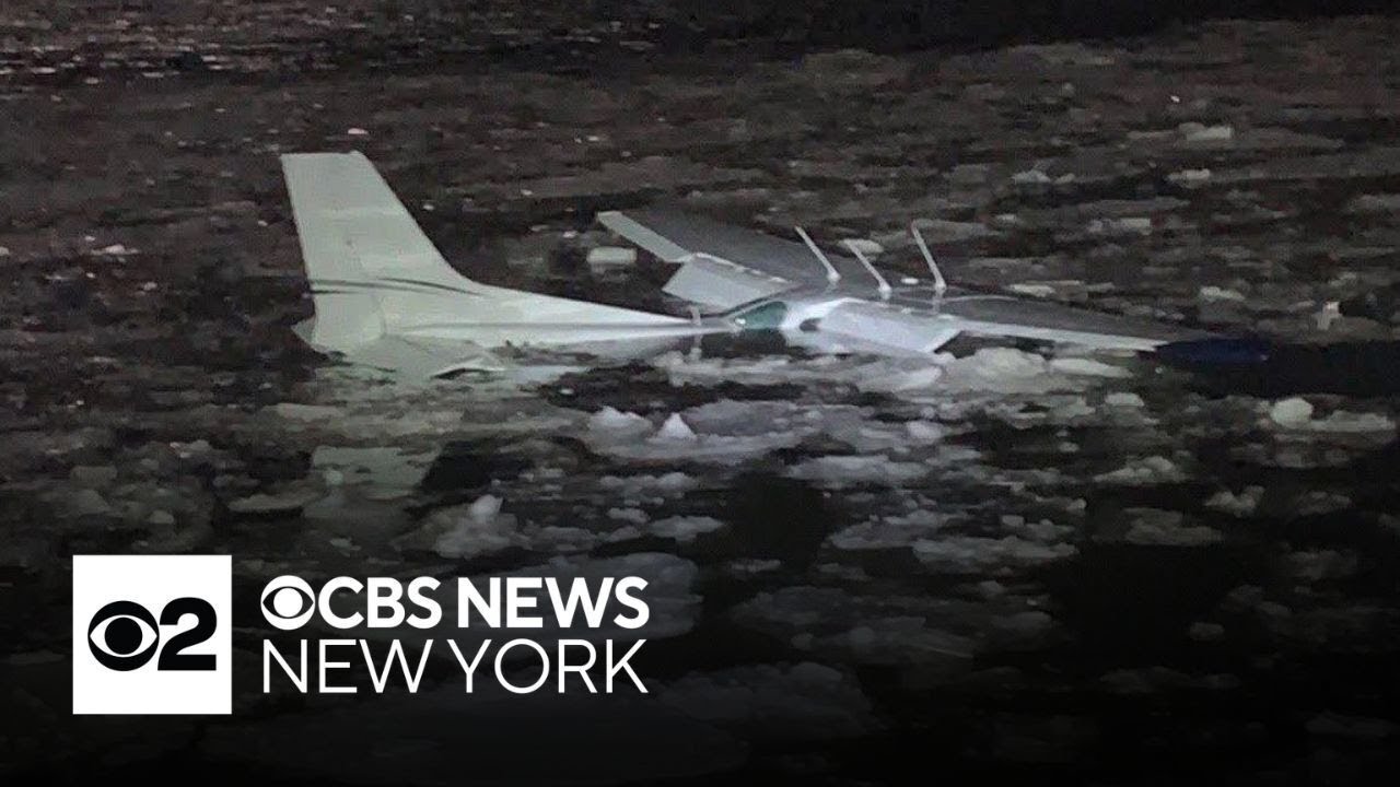 Small plane makes emergency ice landing on Hudson River in Orange County