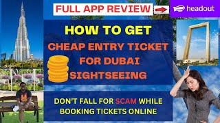 How to book tickets in DUBAI | Your Ultimate Guide to Headout: App Review screenshot 2