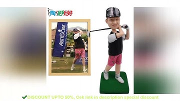 Custom Bobbleheads Clay Dolls,Personalized Sculpture Statue,Handmade Christmas gift for Man,Photo cu