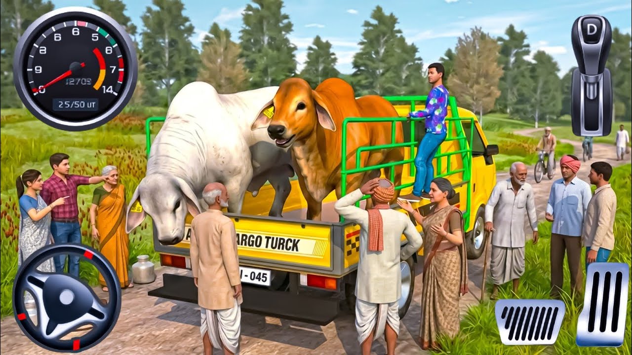 Animal Cargo Truck Driving Game 3D: Animal Transport Truck 2026 (Android Gameplay)