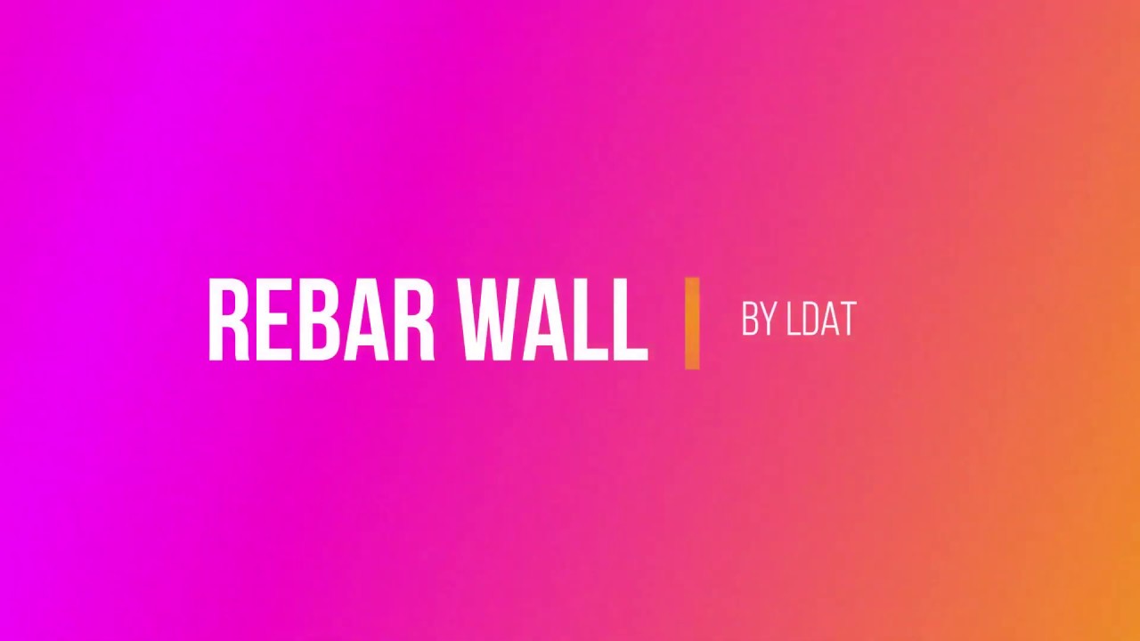 Rebar Wall || REVIT API C# - YouTube