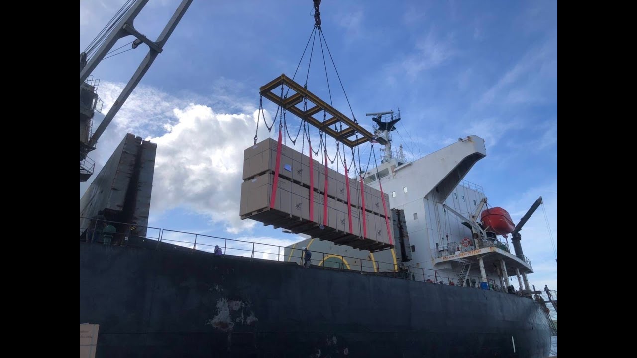 webbing sling and cargo lashing using