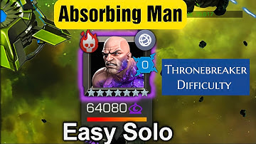 Absorbing Man Easy Solo | Thronebreaker Difficulty | Overture of Evil | EQ | 3.2 |