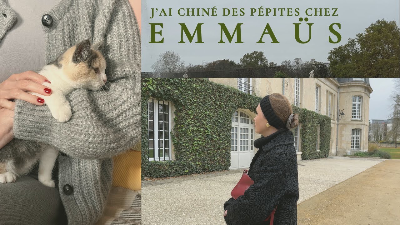 JE CHINE CHEZ EMMAÜS / Belles trouvailles Emmaüs pour 14,00€ / Unboxing de ma commande Sézane