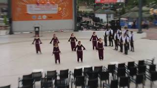 Çan Etili Seramik Halk Dansları Ekibi 19 Mayıs Törenlerinde Yağmurla Beraber Oyuna Devam