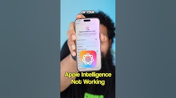 Nahi chalraha Apple Intelligence? #shorts