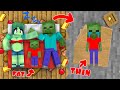 Monster School : Fat Baby Zombie lost Parents and become Thin - Sad Story - Minecraft Animation