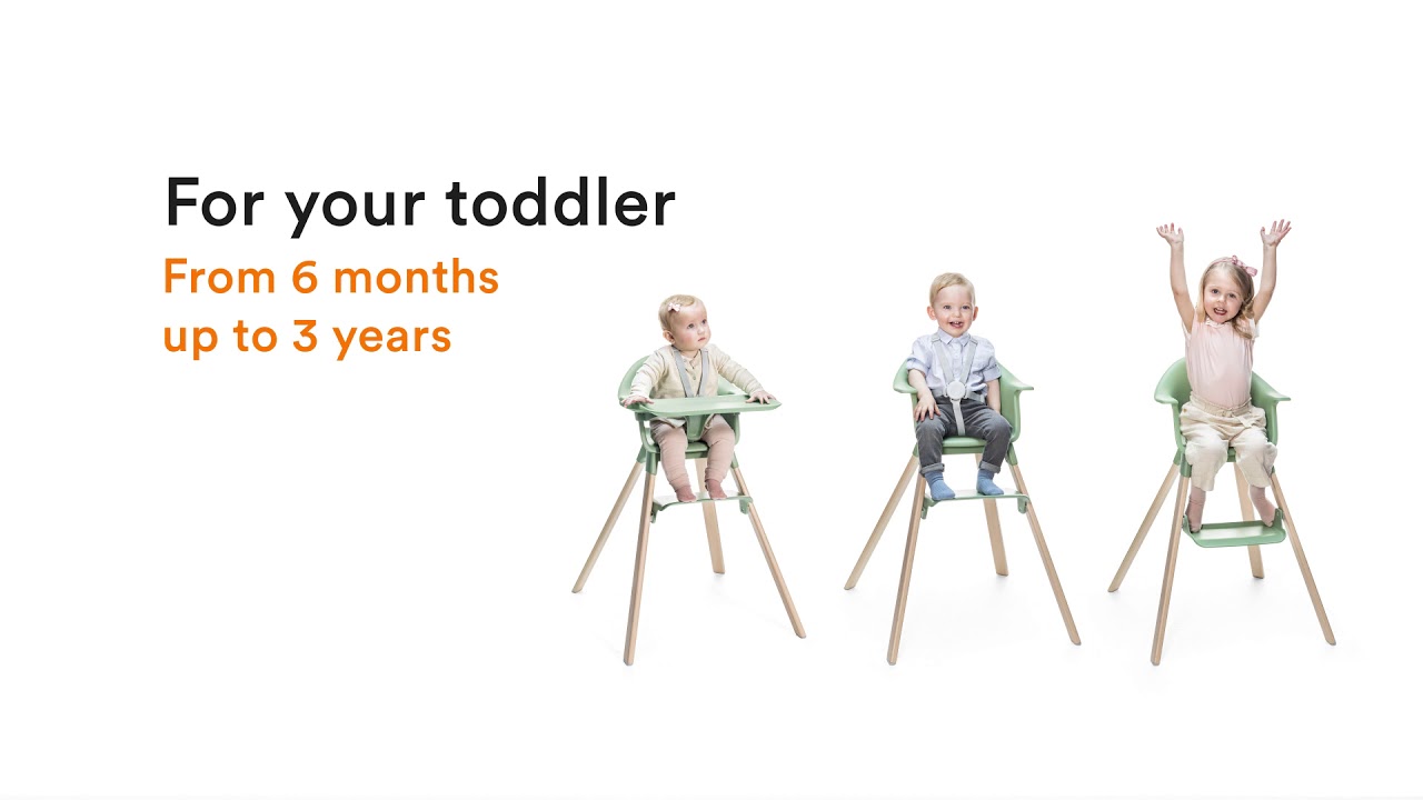 stokke high chair green