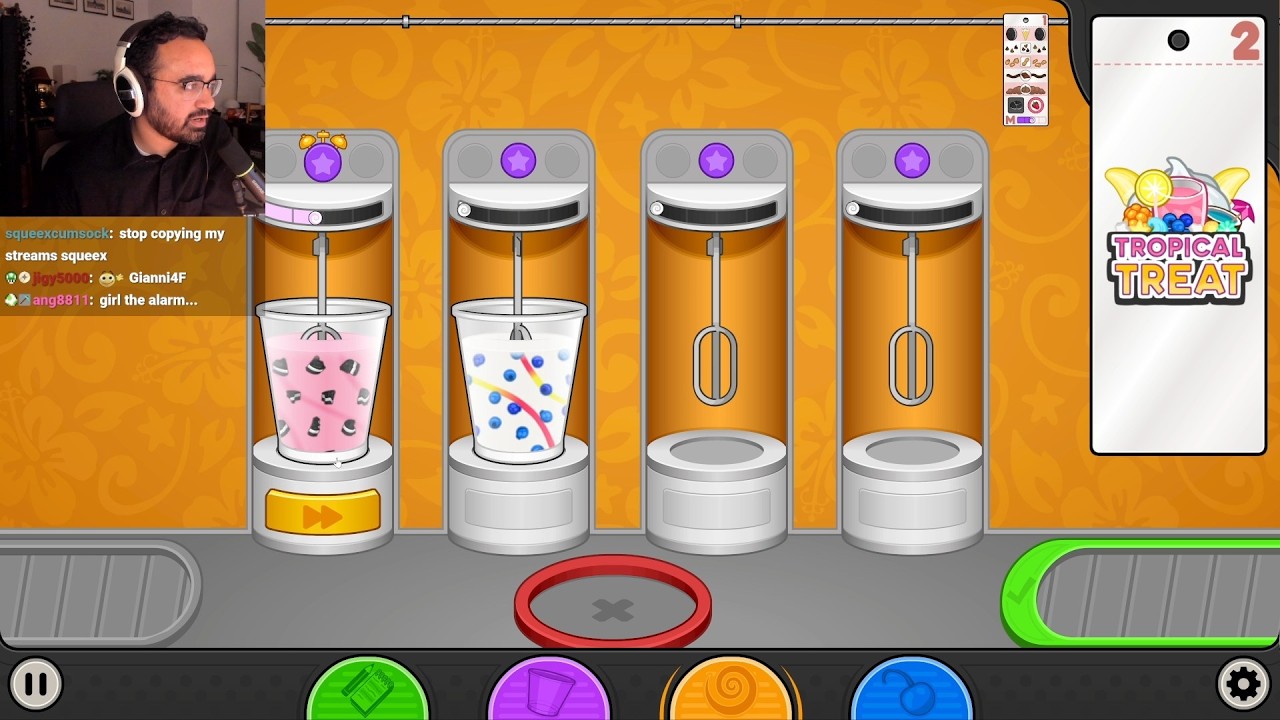 (January 1 2026) Squeex plays Papa's Freezeria and Counter-Strike 2