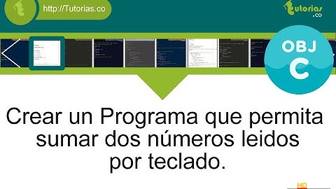 POO + operadores + Objective C (suma de dos numeros)