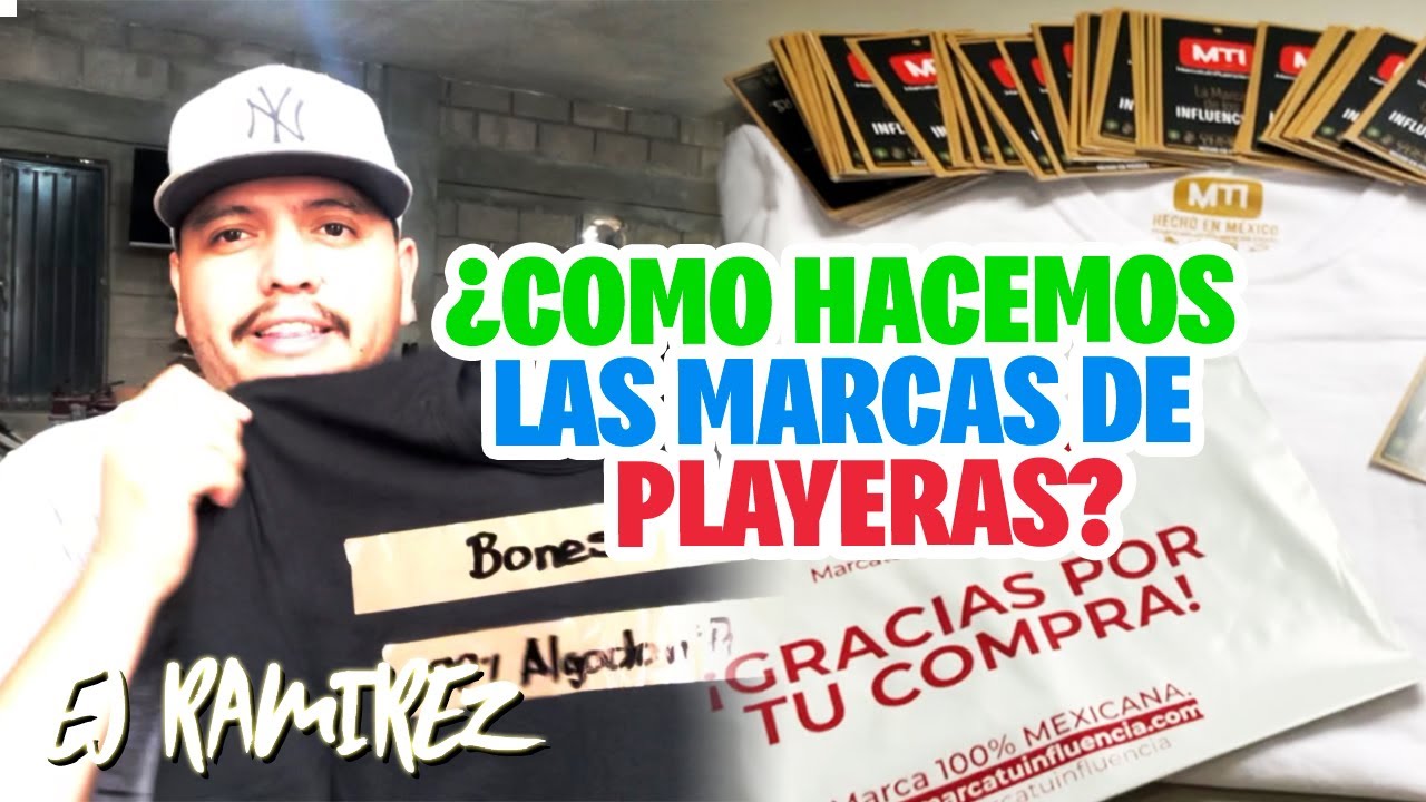 🔥 MARCA DE PLAYERAS // Ej Ramirez