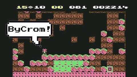 Commodore 64 Boulder Dash - Let