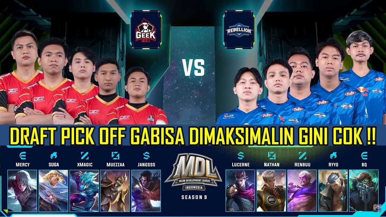 MANTAN HYPER RRQ DIKASIH HERO BAGUS HASILNYA KOK GINI ?? REBELLION ...