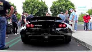 NEW Hennessey Venom GT Spyder START UP & DRIVE!