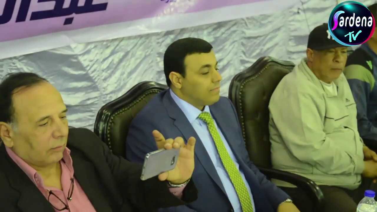 تسلم الايادى تهز قرية نقباس فى مؤتمر رجل الاعمال ياسر مسعود تأييد الرئيس السيسى لفترة رئاسية ثانية