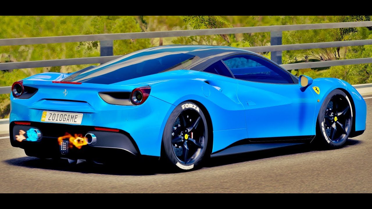 Forza Horizon 3 Gopro Essa Ferrari 488 Gtb é Muito Top