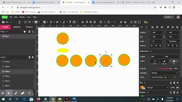 Creating basic shapes in gravit or vectr.com