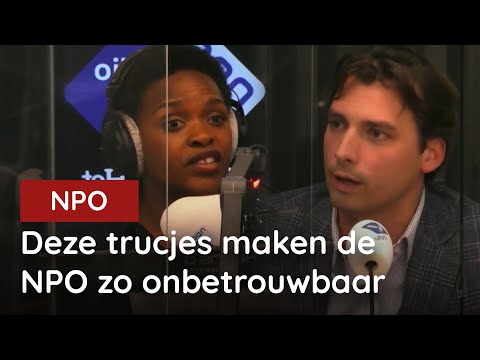 Dit zijn de trucjes van de NPO! (ongeknipte beelden)