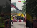 Live footage of Independence Bridge as repairs continue #lagos #lagostraffic #thecable