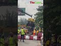 Live footage of Independence Bridge as repairs continue #lagos #lagostraffic #thecable
