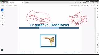 Operating System : Chapter 7 (Deadlocks) || 03-05-2024 Fri