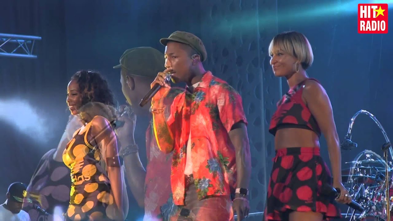 Extraits concert Pharrell Williams à Mawazine 2015 sur HIT RADIO