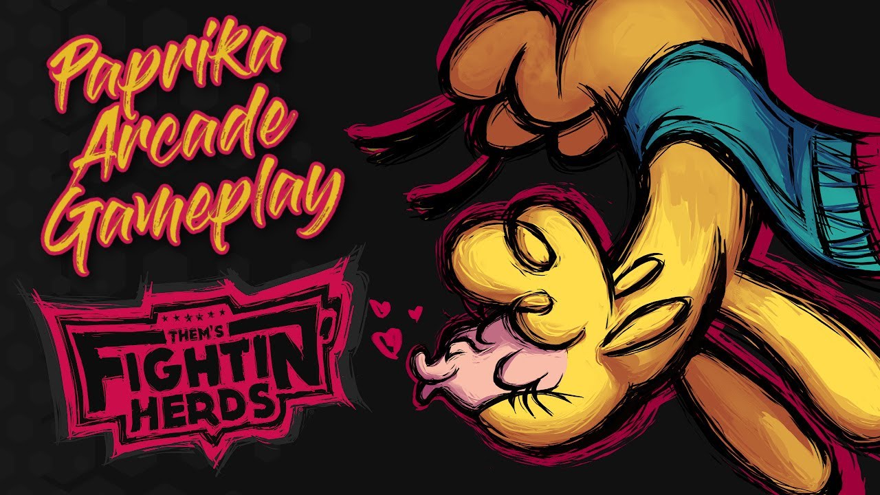 Them's Fightin' Herds Paprika Arcade Gameplay YouTube
